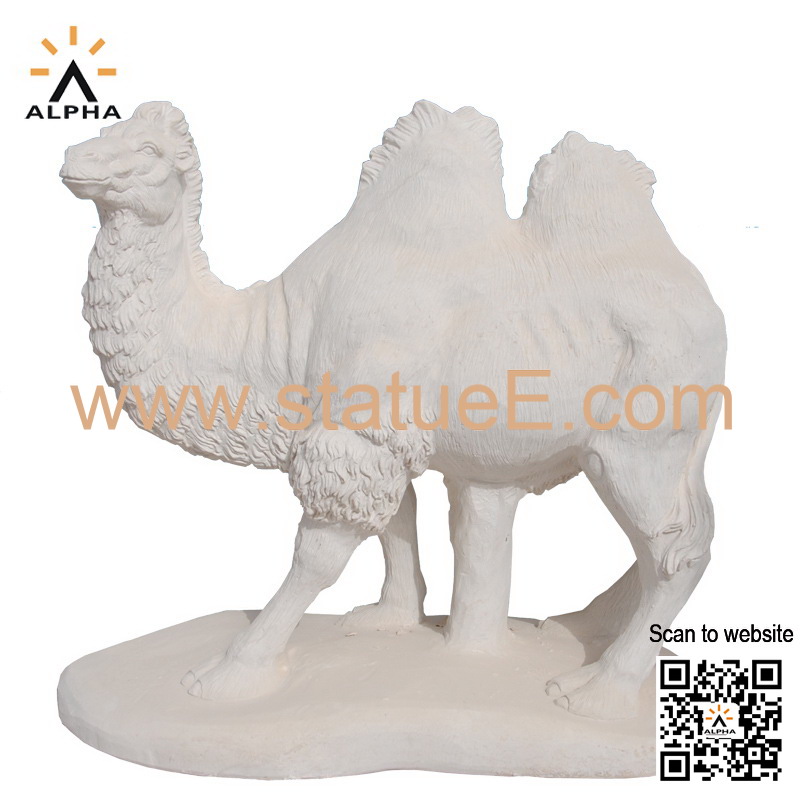 Marble camel statue